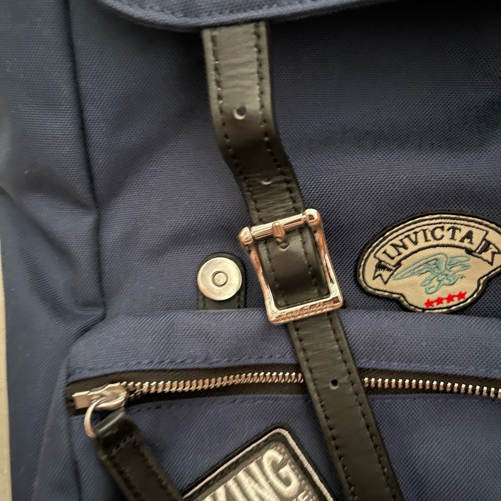 Designer Italian Invicta Jolly Patch Backpack - Picture 3 of 4